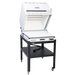 Hot Shot HS-24G clamshell kiln open interior large chamber
