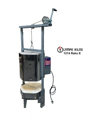 Olympic Kilns TopHat 1214E Raku E Electric Kiln | 1214ERAKUE | front view