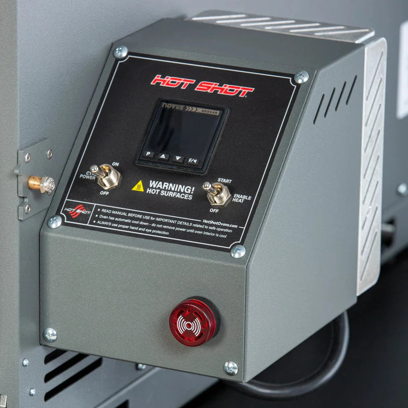 Hot Shot HS-24K oven angled view with controller