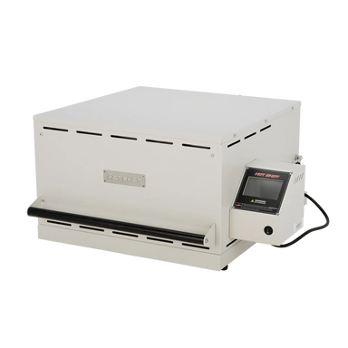 Hot Shot HS-16G glass kiln closed clamshell front view