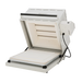 Hot Shot HS-16G kiln open interior clamshell design
