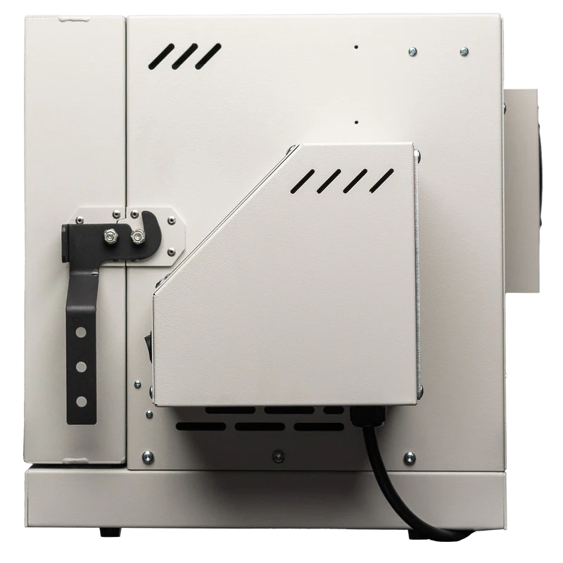 Hot Shot HS-7G kiln angled view showing controller mount