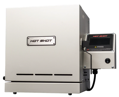 Hot Shot HS-7G kiln front view with digital controller