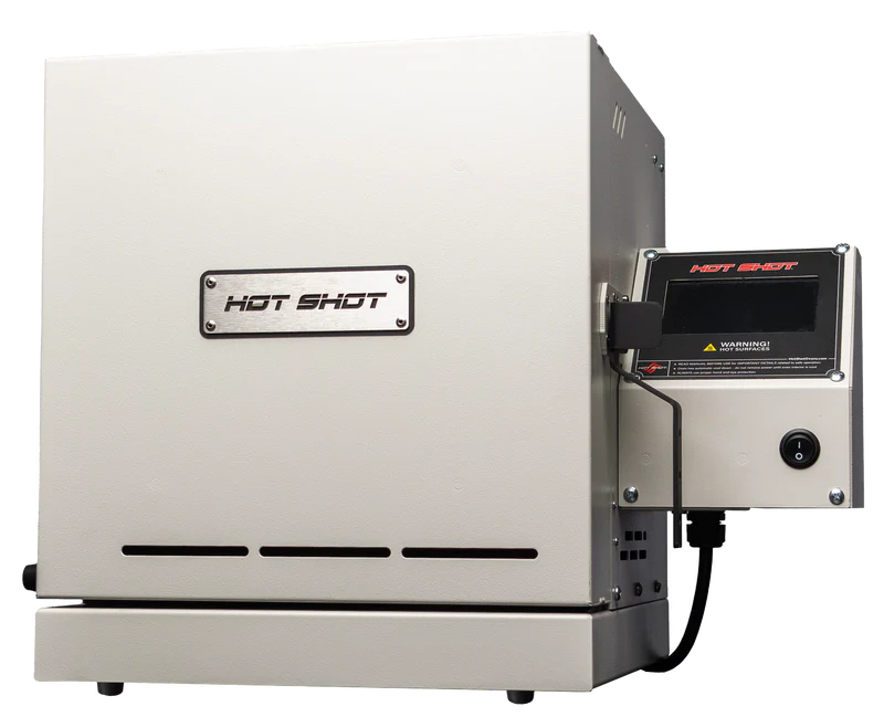Hot Shot HS-7G kiln front view with digital controller