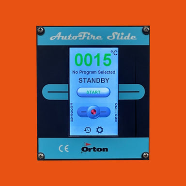 Orton AutoFire Slide touchscreen kiln controller front panel
