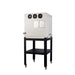 Hot Shot glass annealing kiln rear view with triple cooling fans