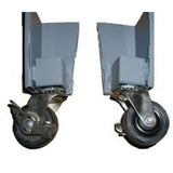 Olympic 139FLE kiln stand caster wheels for mobility and easy movement