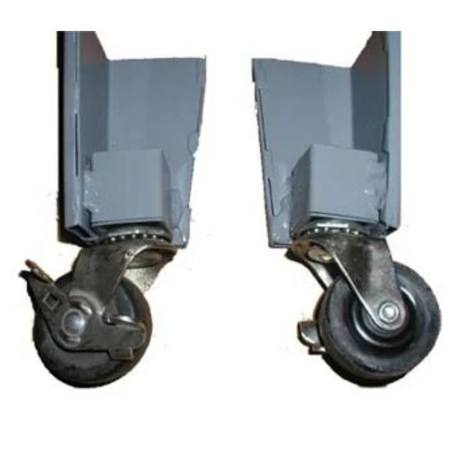 Olympic Kilns HB64E caster wheel kit for improved mobility and easy repositioning in studio setups
