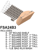 Paragon furniture kit for CT102329 kilns