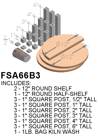 Paragon furniture kit for CT71313 kilns
