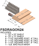 Paragon furniture kit for the Dragon kiln