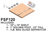 Paragon furniture kit for F120 and F130 kilns