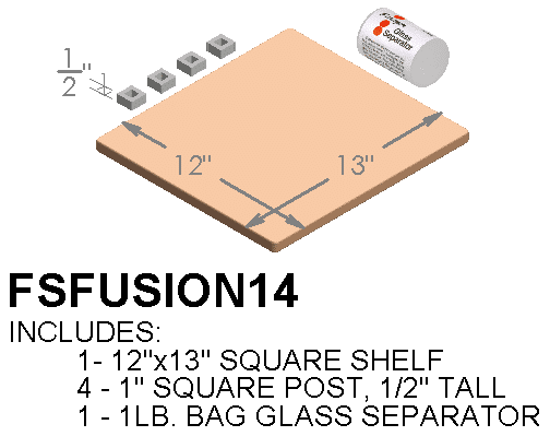Paragon furniture kit for Fusion 14 and CS 14 kilns