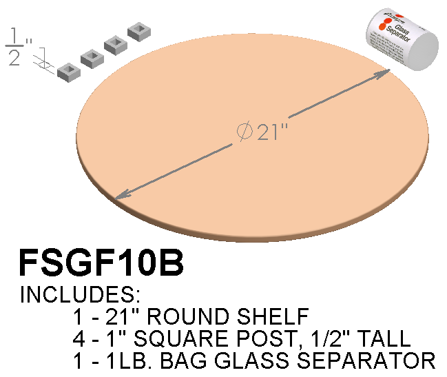 Paragon furniture kit for Fusion 10 kilns