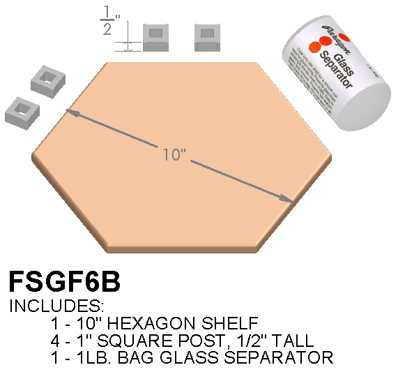Paragon furniture kit for Fusion 6 kilns
