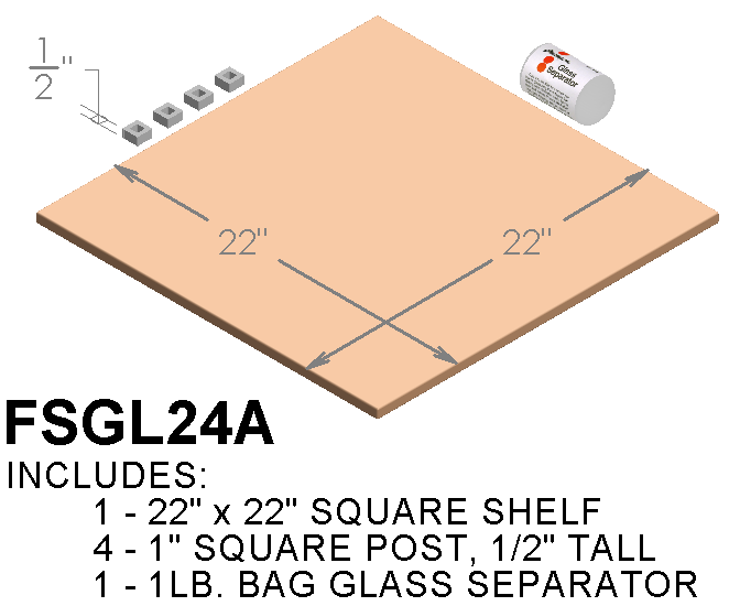 Paragon furniture kit for GL24 kilns