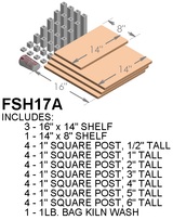 Paragon furniture kit for Iguana kilns