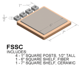 Paragon furniture kit for SC series kilns