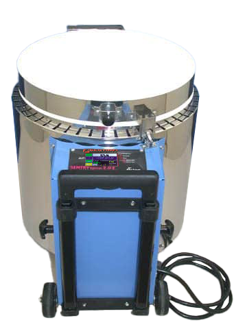 Paragon Home Artist Portable Raku Kiln | Home Artist HM120 | Portable 120V raku kiln on wheeled carrier