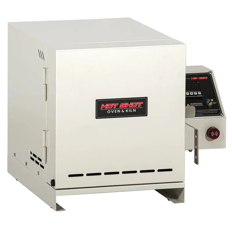 Hot Shot 360T tempering oven front angled view