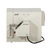 Hot Shot HS-360 heat treat oven side view showing hinge and control box