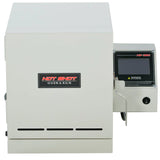 Hot Shot HS-360 heat treat oven front angle with touchscreen controller upgrade