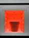 Hot Shot Vitrigraph kiln interior glowing with molten glass