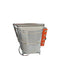 Jen-Ken Mega Coil 2829 3" Ceramic Kiln with the lid closed, right side