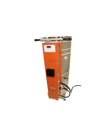 Jen-Ken Vertical Air Bath 30+9 Knife Kiln with the lid closed