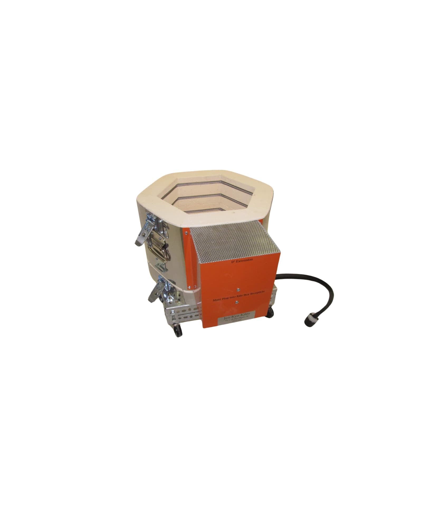 Jen-Ken Vertical Air Bath 30+9 Knife Kiln extension section detail