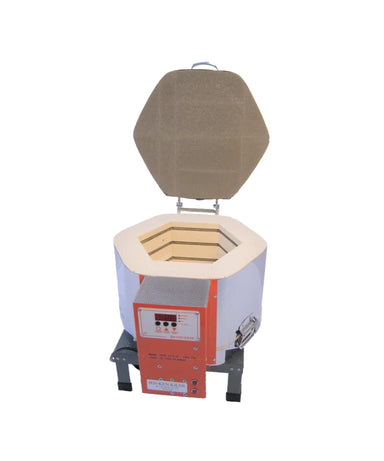 Jen-Ken AF3C 11/9 Ceramic Kiln with the lid open