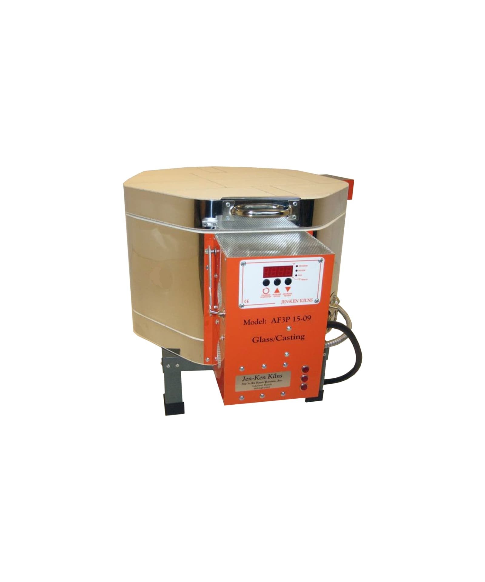 Jen-Ken AF3P 15/9 Glass/Casting Kiln with the chamber closed