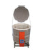 Jen-Ken 2422 Ceramic Kiln with the lid open