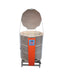 Jen-Ken 2431 3" Ceramic Kiln with the lid open