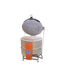 Jen-Ken Ceram-a-Glass 2422 3" Kiln with the lid open