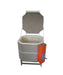 Jen-Ken JK² 22" Ceramic Kiln with the lid open