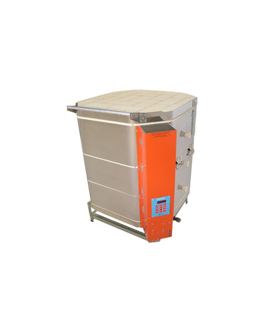 Jen-Ken JK² 29" Ceramic Kiln with the lid closed