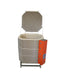 Jen-Ken JK² 29" Ceramic Kiln with the lid open