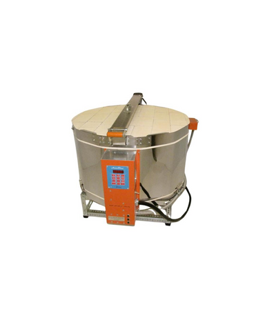 Jen-Ken AFG 2815 3" Glass/Casting Kiln with the chamber closed