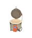 Jen-Ken AFG 2815 3" Glass/Casting Kiln with the chamber open