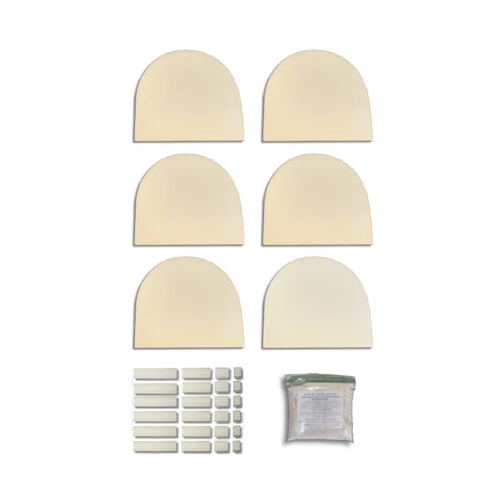 Jen-Ken Glass and Ceram-a-Glass Furniture Kits