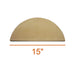 Jen-Ken 15 inch half-round kiln shelf
