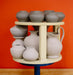 Jen-Ken AF3C 15/13 "The Emerge" Ceramic Kiln shelves loaded with pottery