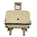 Olympic 139FLE front-loading kiln closed front view with controller