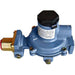 Olympic Kilns 23 inch Raku gas kiln low pressure regulator close-up detail
