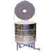 Olympic Kilns 2827G updraft gas kiln open top-loading design with spacious brick-lined chamber