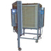 Olympic FL17E large capacity electric kiln open showing front-loading chamber and interior