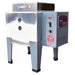 Olympic HotBox E electric kiln compact tabletop design with control panel and stainless steel finish