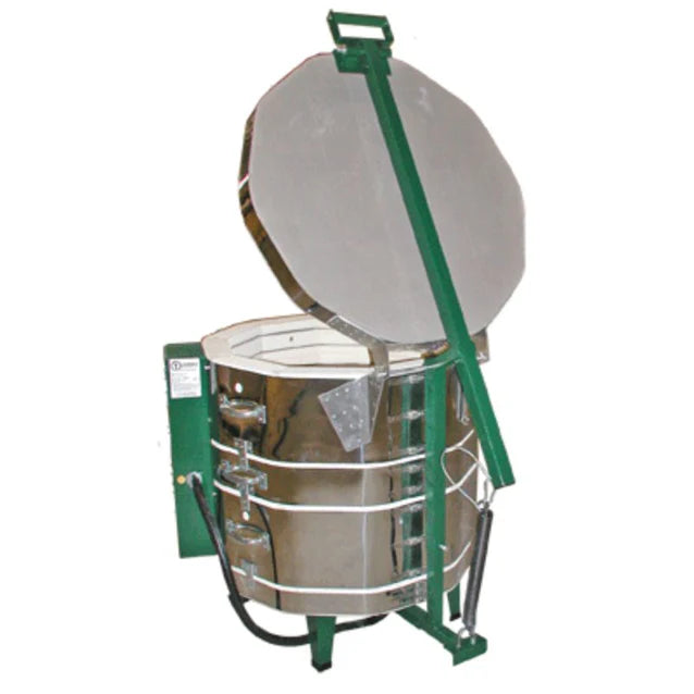 Olympic 1823HE kiln vent system kit with fan, ducting, and installation components