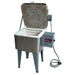 Olympic Kilns Square 149GFE glass kiln open with top loading chamber and control box visible